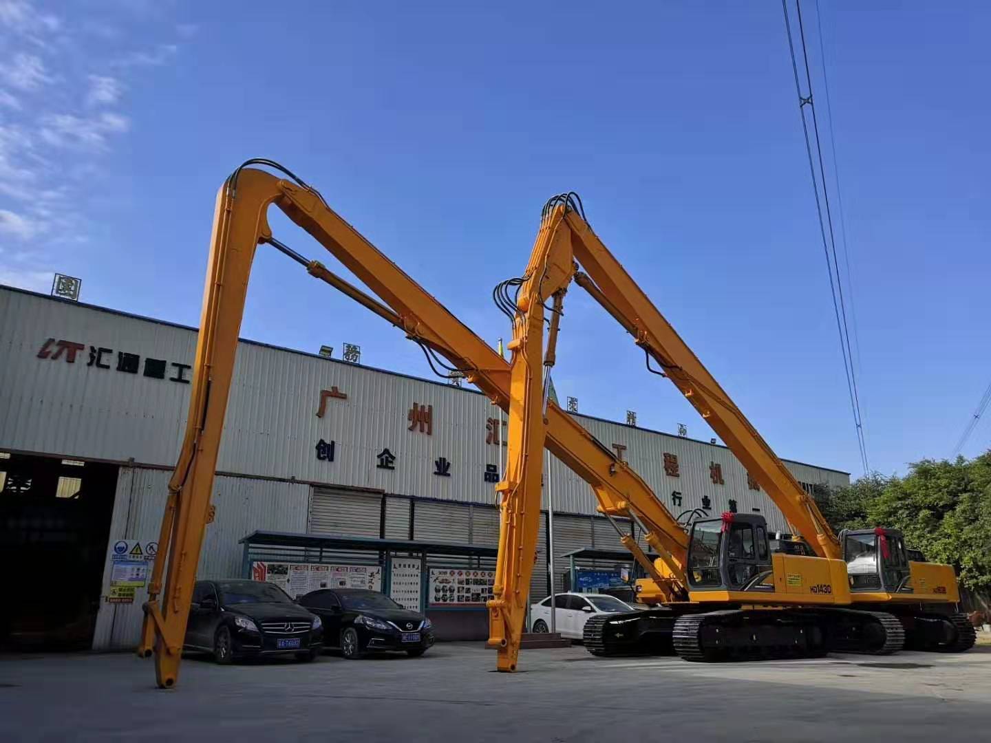 挖掘機(jī)拆樓臂、三段式加長臂、挖掘機(jī)拆樓臂廠家