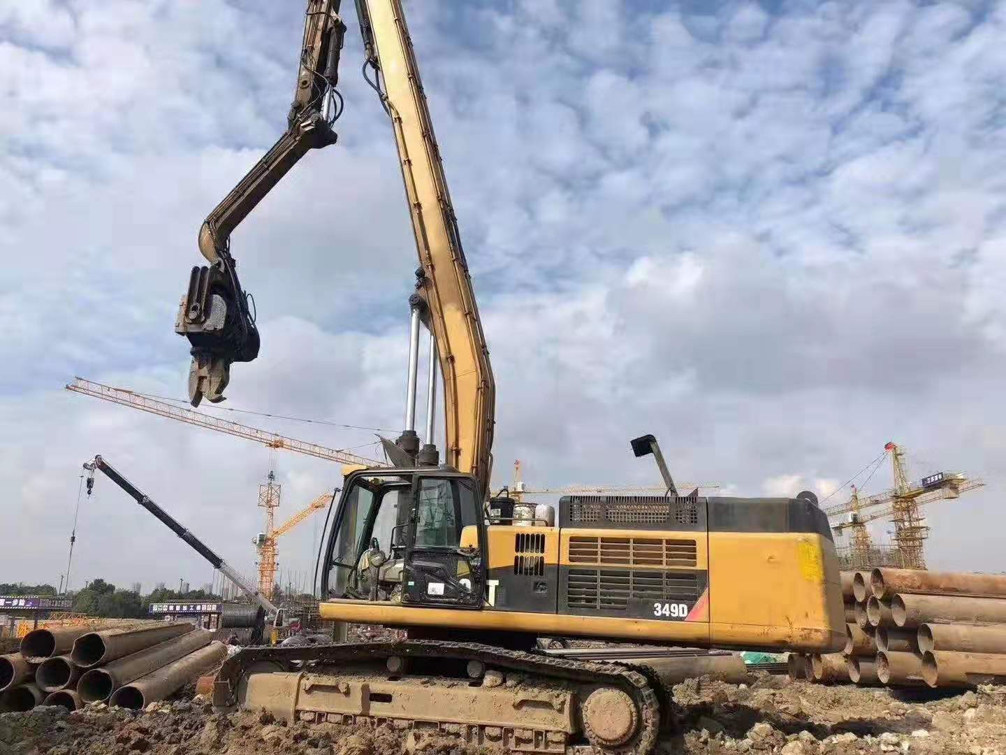 挖掘機(jī)打樁臂、打樁臂、挖掘機(jī)打樁臂廠家