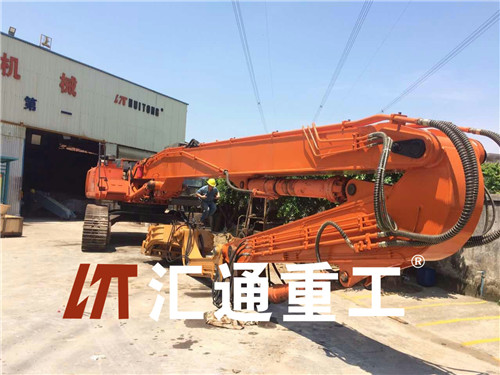 挖掘機打樁臂改裝能維修嗎？